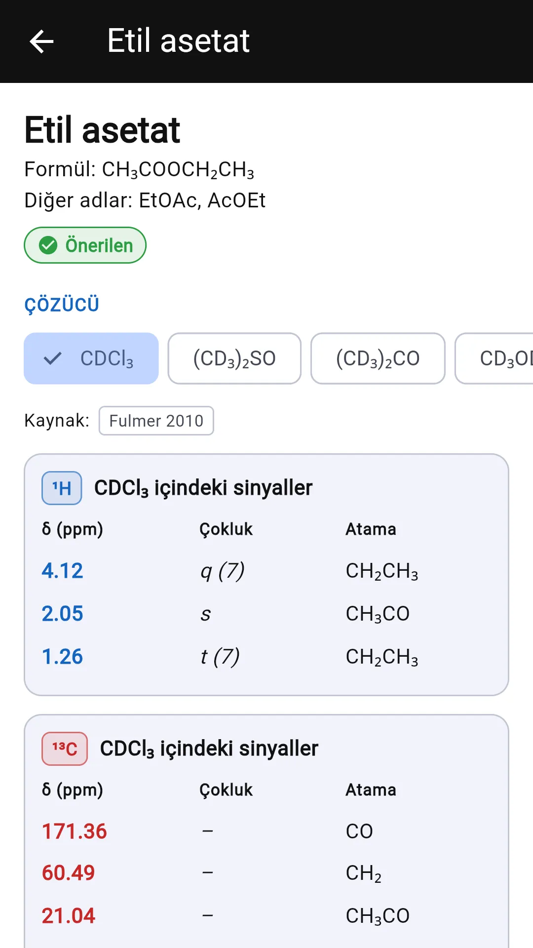 Ekran görüntüsü: Ayrıntıya ve kaynağa bakın
