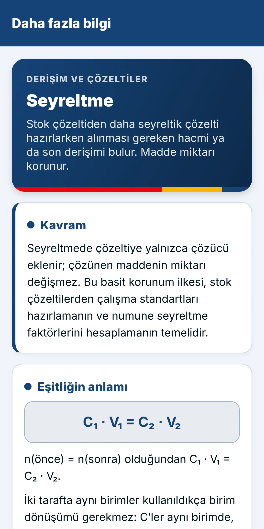 Ekran görüntüsü: Konuyu çözümlü örnekle pekiştirin